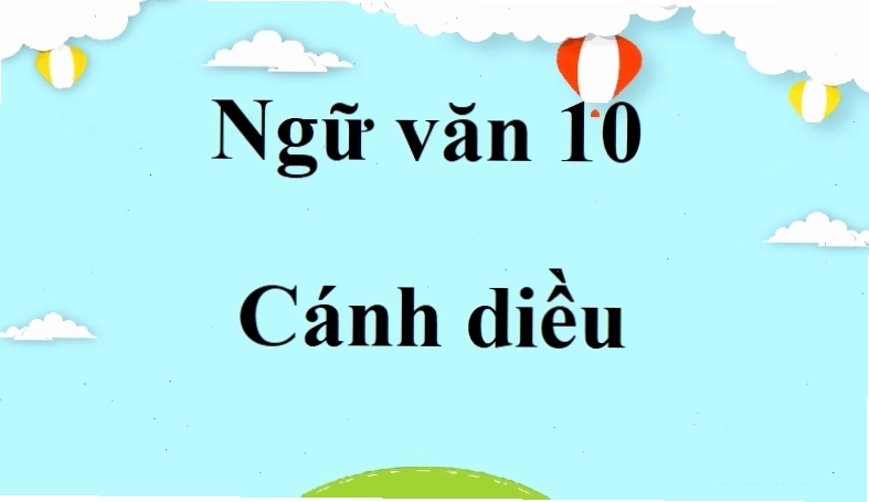 Bìa sách Ngữ văn 10 Cánh Diều