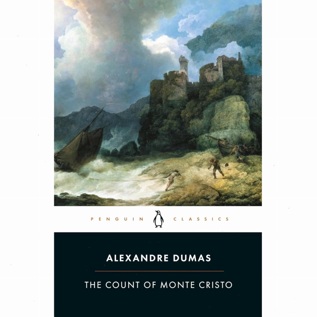 Bìa sách the count of monte cristo của Alexandre Dumas