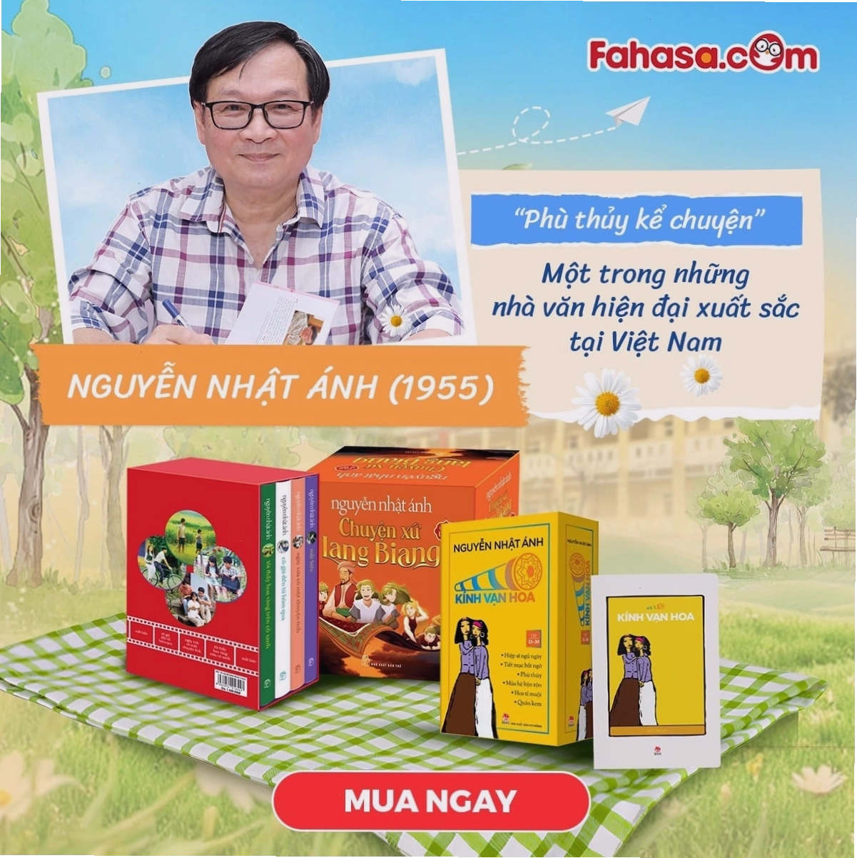 Bìa sách Tôi thấy hoa vàng trên cỏ xanh