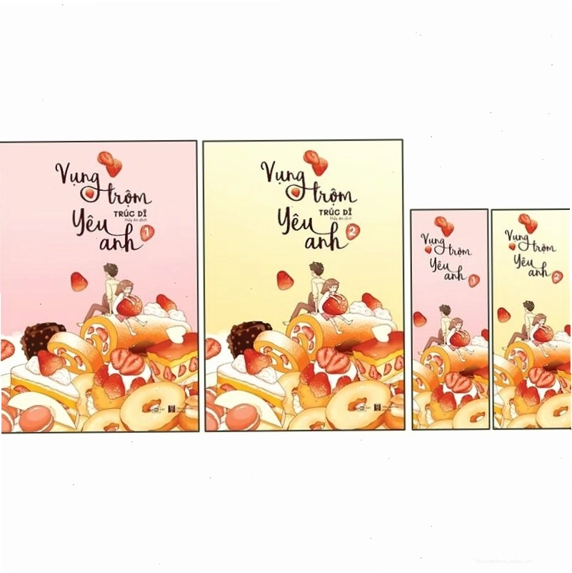 Bìa sách Vụng Trộm Yêu Anh của tác giả Trúc Dĩ