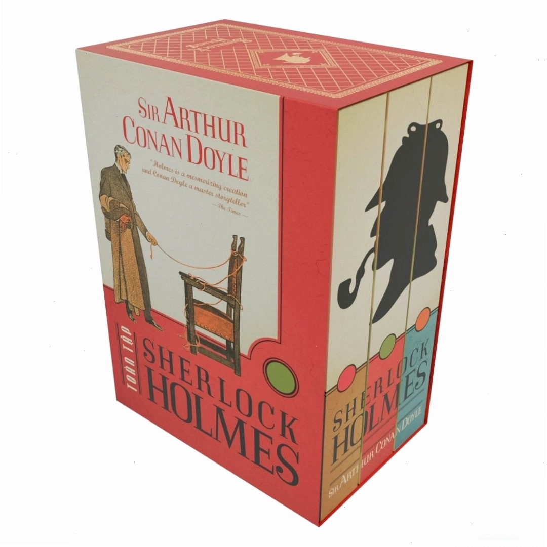 Bộ sách trọn bộ Sherlock Holmes toàn tập hộp 3 tập