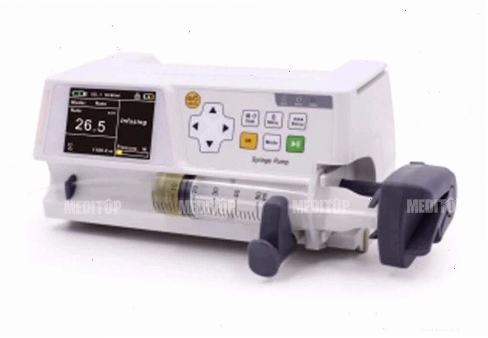 Bơm tiêm điện hay còn gọi là máy tiêm truyền, thiết bị y tế chính xác cao