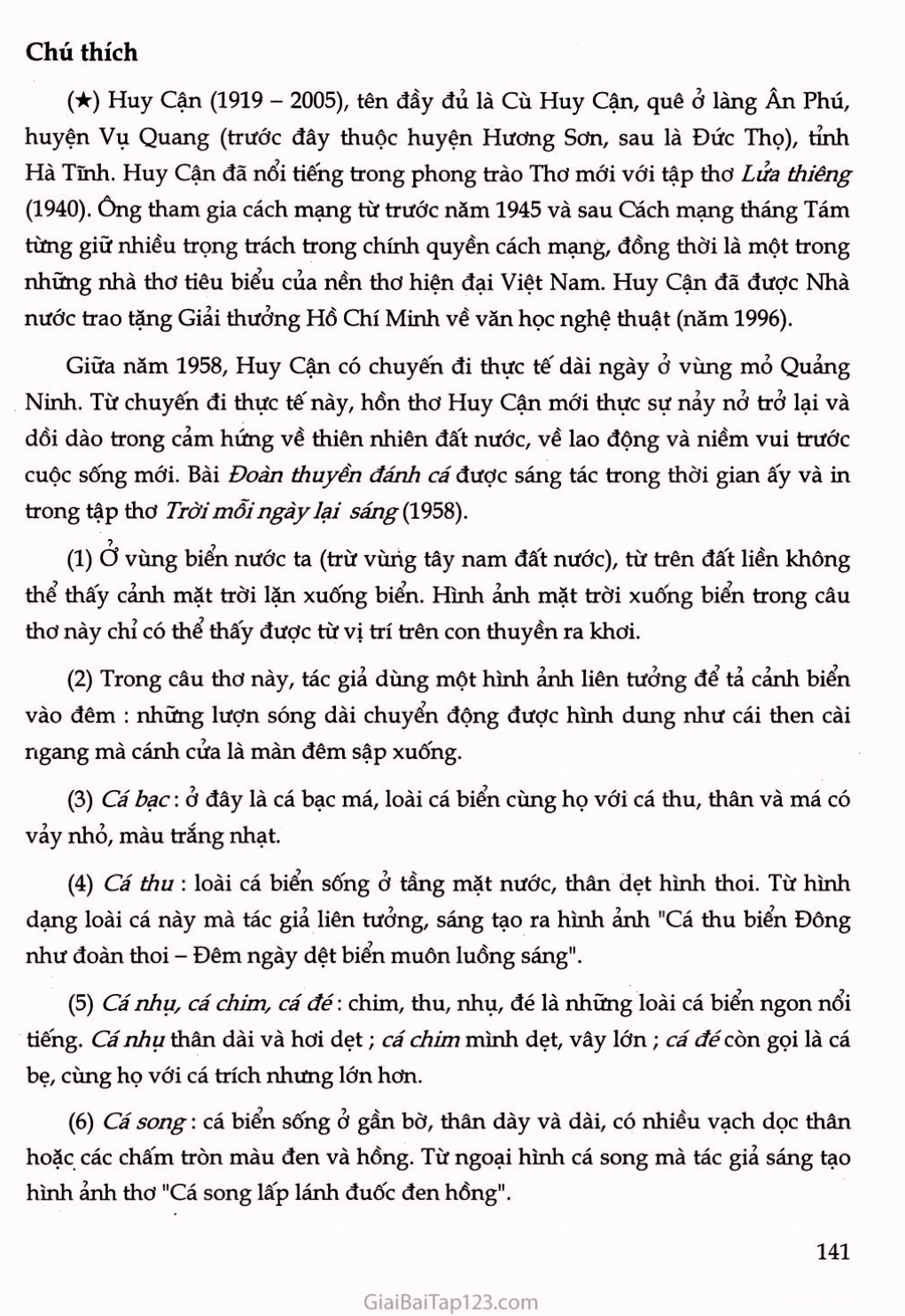 Cá tươi ngon được đánh bắt