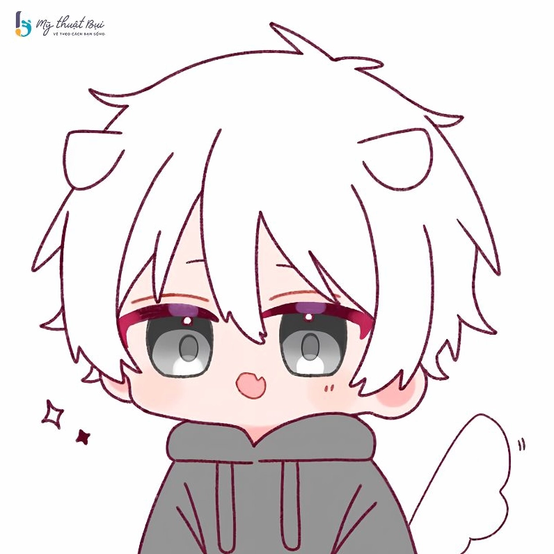 Cách vẽ chibi nữ cute đơn giản từng bước cho người mới bắt đầu