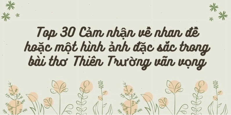 Cảm nhận về tác phẩm Lặng lẽ Sa Pa