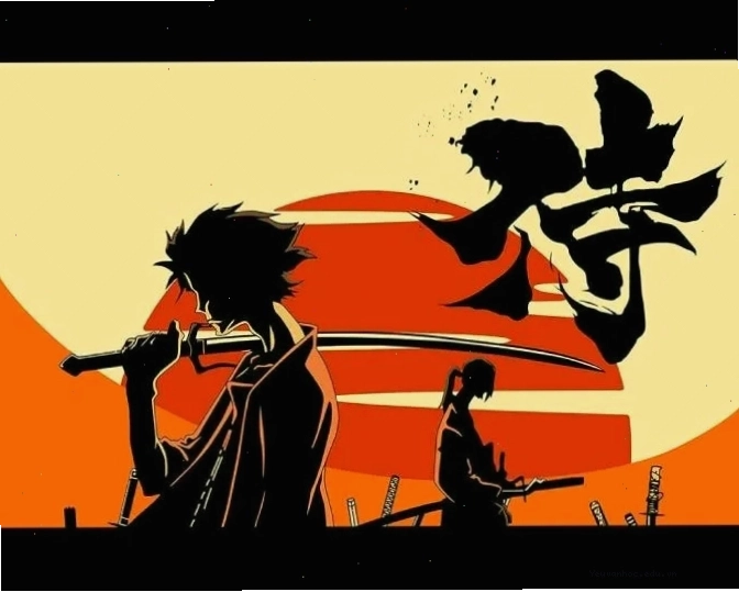 Cảnh chiến đấu kịch tính giữa các kiếm sĩ trong anime