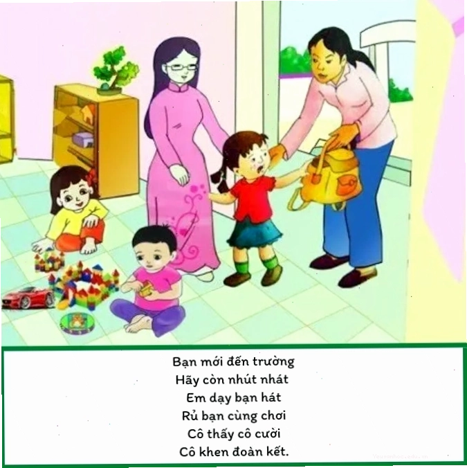 Cảnh hai người bạn già ngồi trò chuyện trên ghế đá