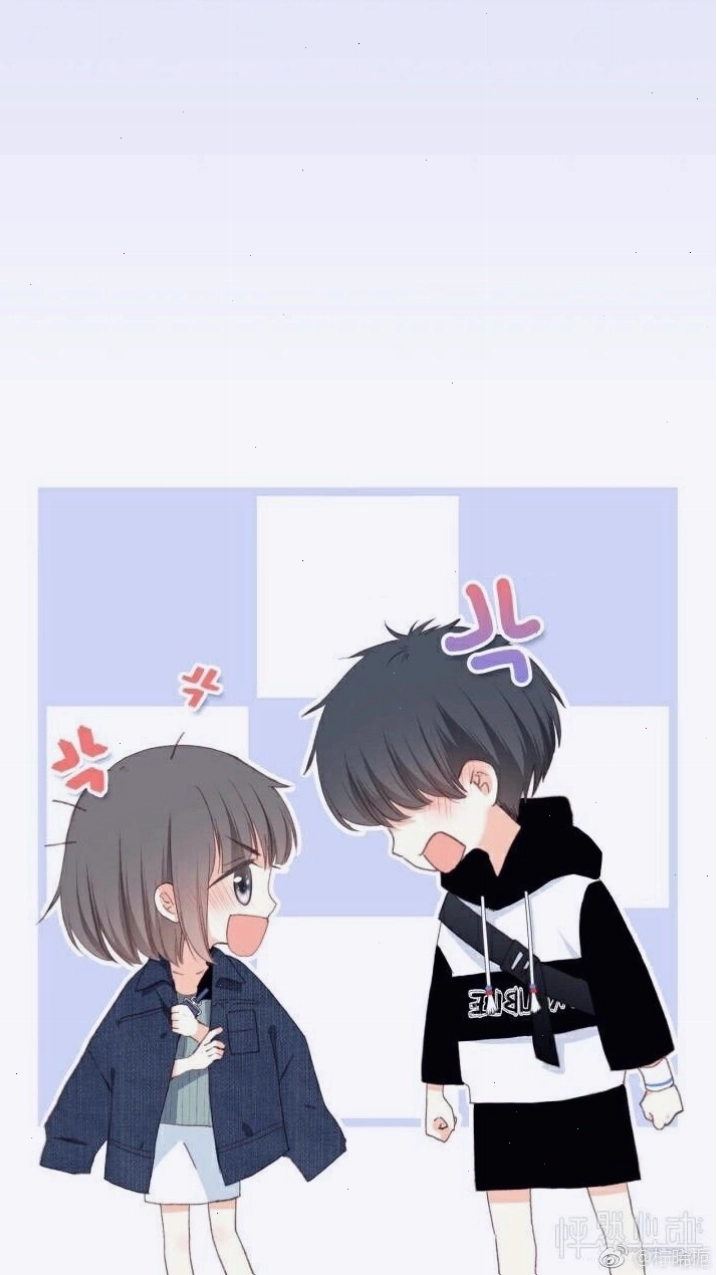 Cặp đôi anime dễ thương dưới ánh trăng
