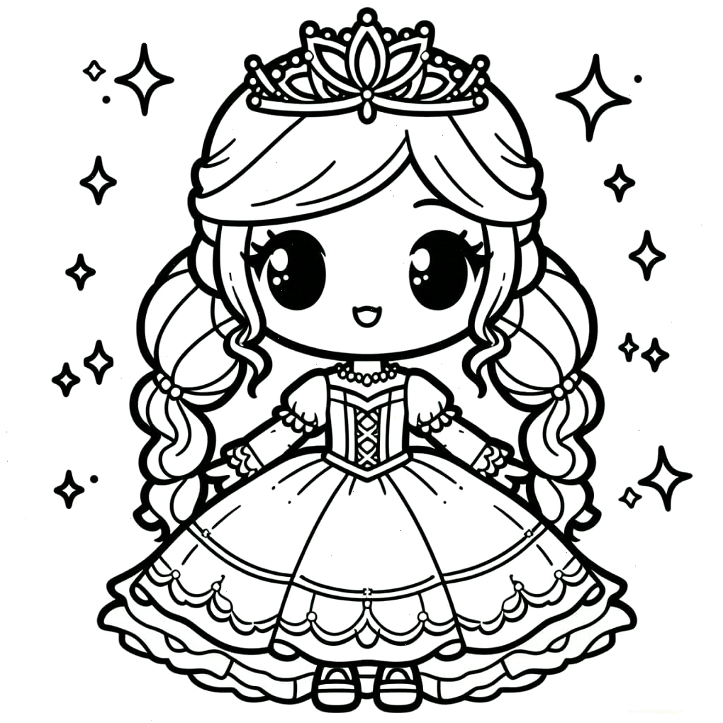 Công chúa chibi cute nhất với phong cách thời trang ấn tượng