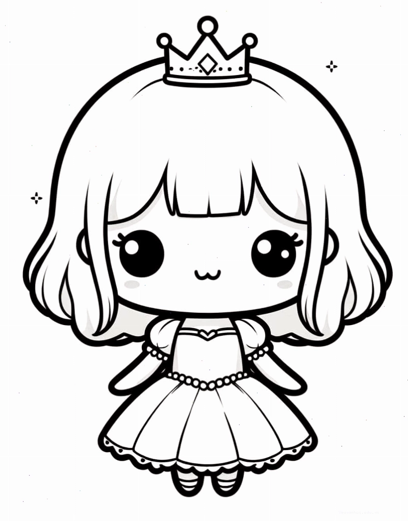 Công chúa chibi đáng yêu nhất với biểu cảm ngộ nghĩnh