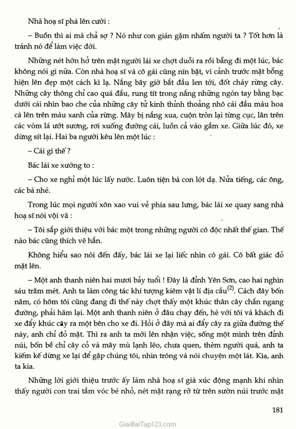 Cuộc gặp gỡ giữa cô gái lái xe và anh thanh niên