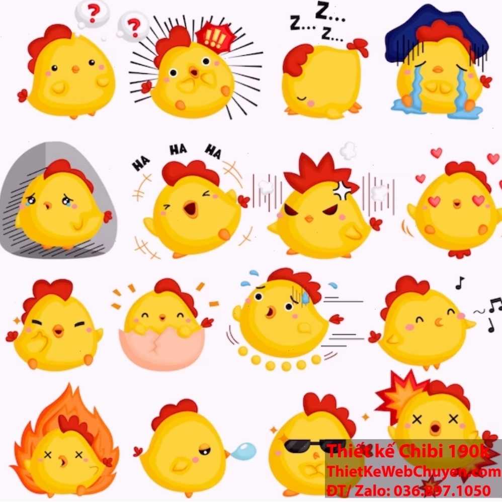 Đánh thức trí tưởng tượng với gà chibi và thế giới siêu thực