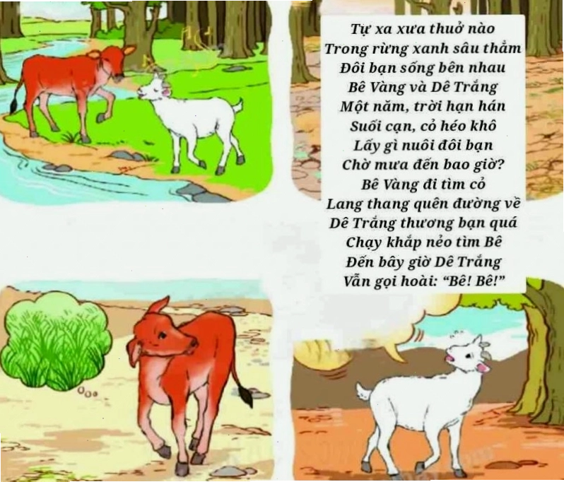 Gợi ý viết đoạn kết cho bài thơ Gọi bạn