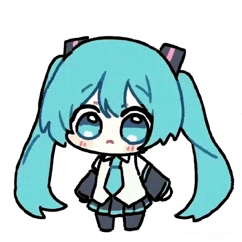 Hatsune Miku Chibi với phong cách năng động, thể thao