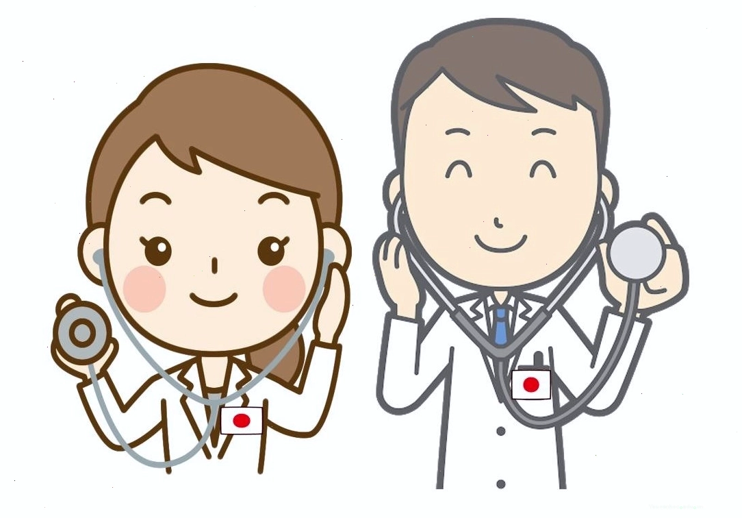 Hình ảnh bác sĩ đang khám bệnh, minh họa cho bài văn về nghề y