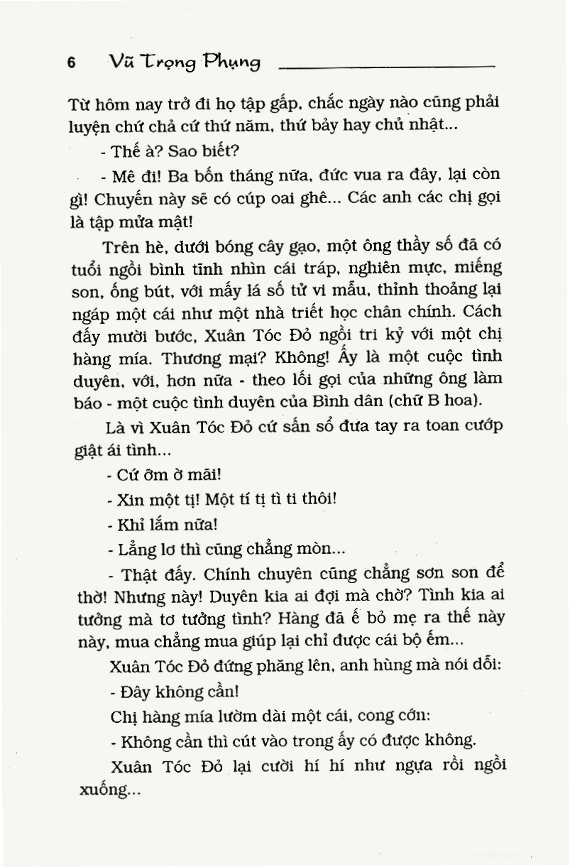 Hình ảnh chi tiết các chương trong số đỏ