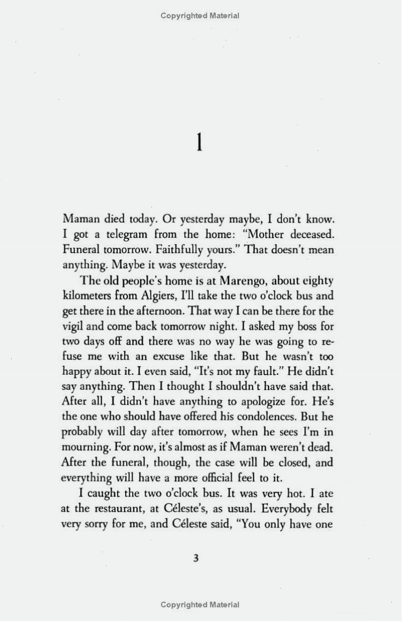 Hình ảnh chi tiết trong the stranger albert camus