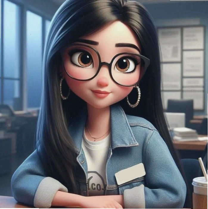 Hình ảnh cô giáo và học sinh chibi thân thiết