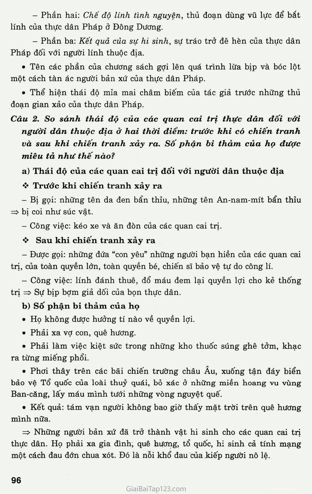 Hình ảnh diễn tả sự khổ cực của người dân bị Pháp bắt đi phu