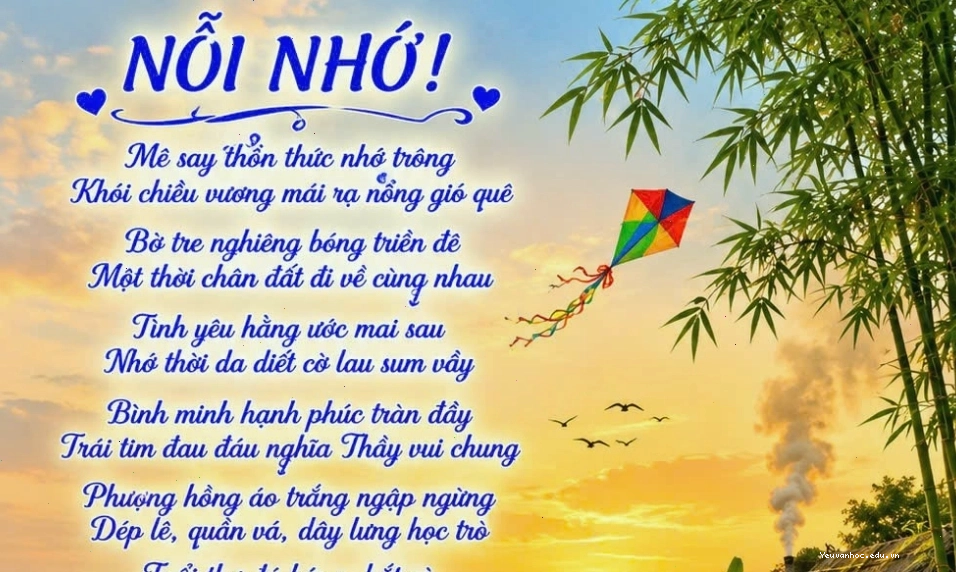 Hình ảnh gợi nhớ về quá khứ và ký ức