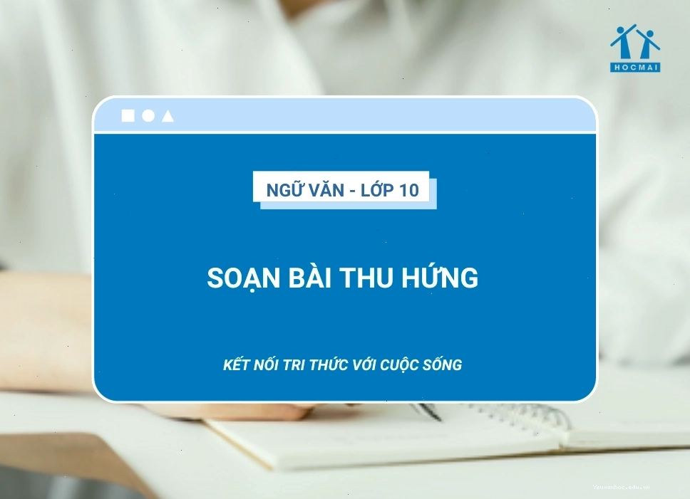 Hình ảnh gợi tả không gian thu trong bài thơ