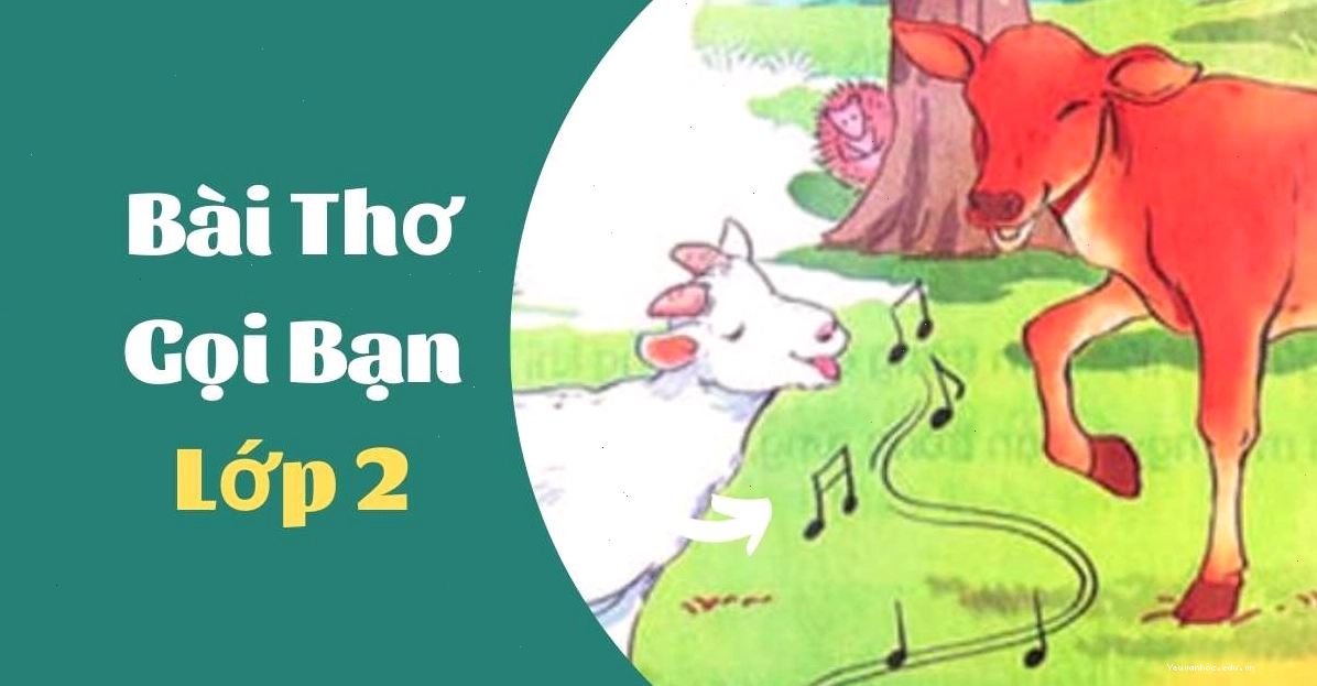 Hình ảnh minh họa bài thơ Gọi bạn, thể hiện tình bạn đẹp giữa các bạn nhỏ
