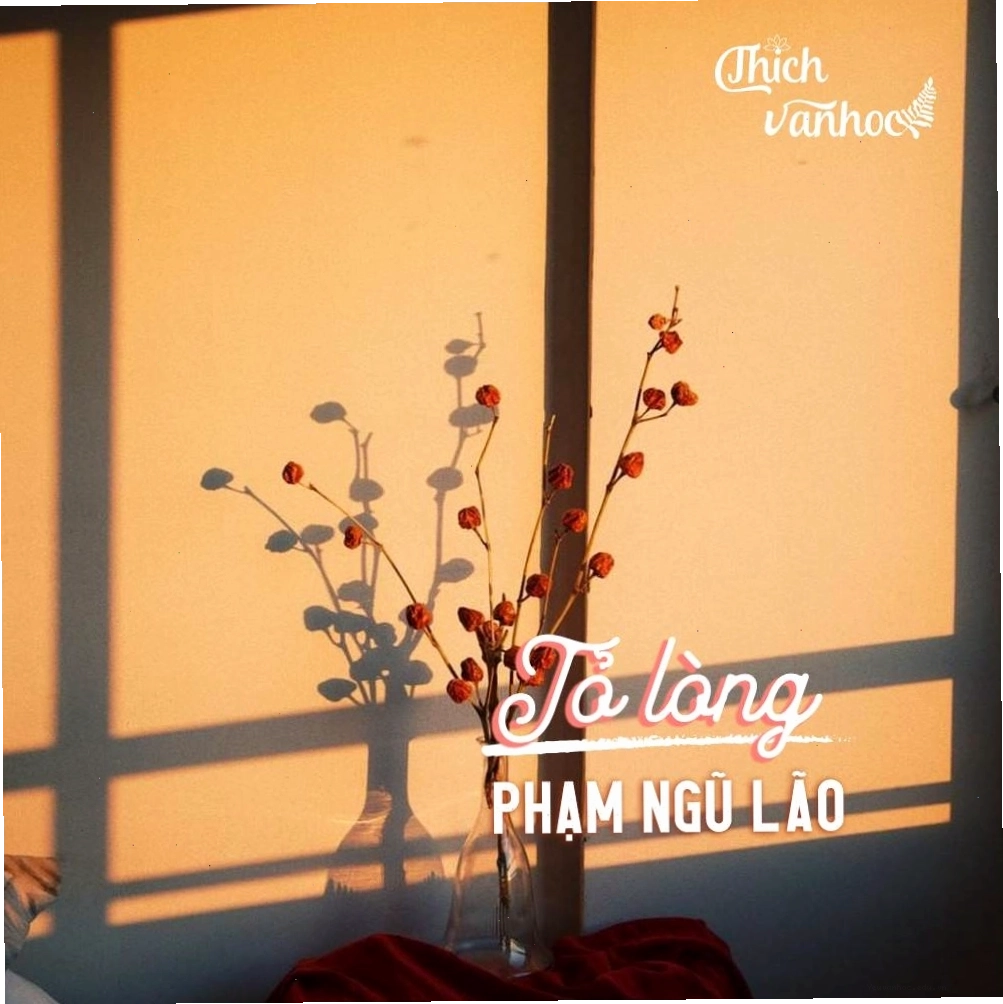 Hình ảnh minh họa bài thơ Tỏ lòng của Phạm Ngũ Lão
