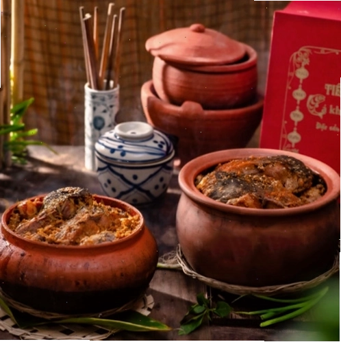 Hình ảnh minh họa không gian làng quê trong truyện Lão Hạc