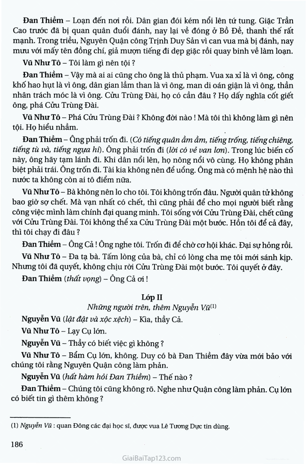 Hình ảnh minh họa nhân vật Vũ Như Tô