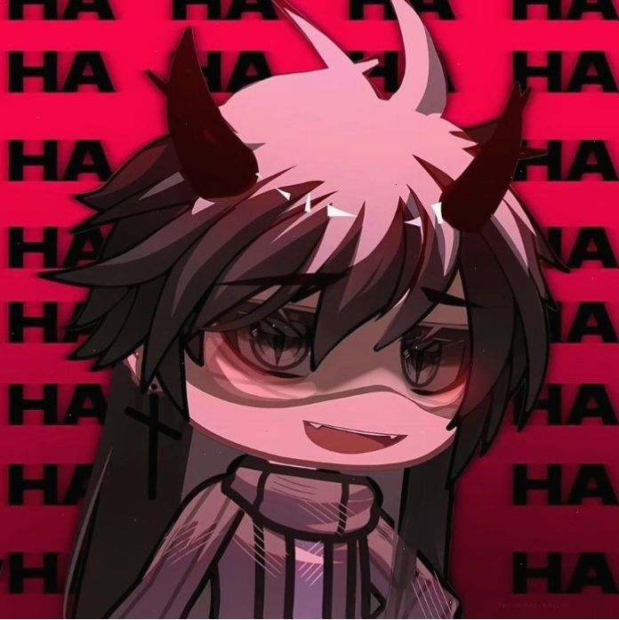 Hình ảnh ngộ nghĩnh của ác quỷ anime chibi