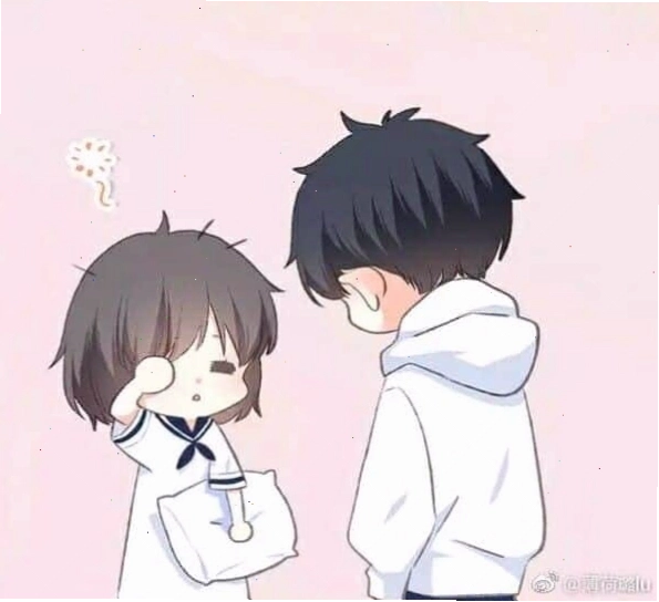 Hình cặp đôi Anime Chibi với phong cách độc đáo