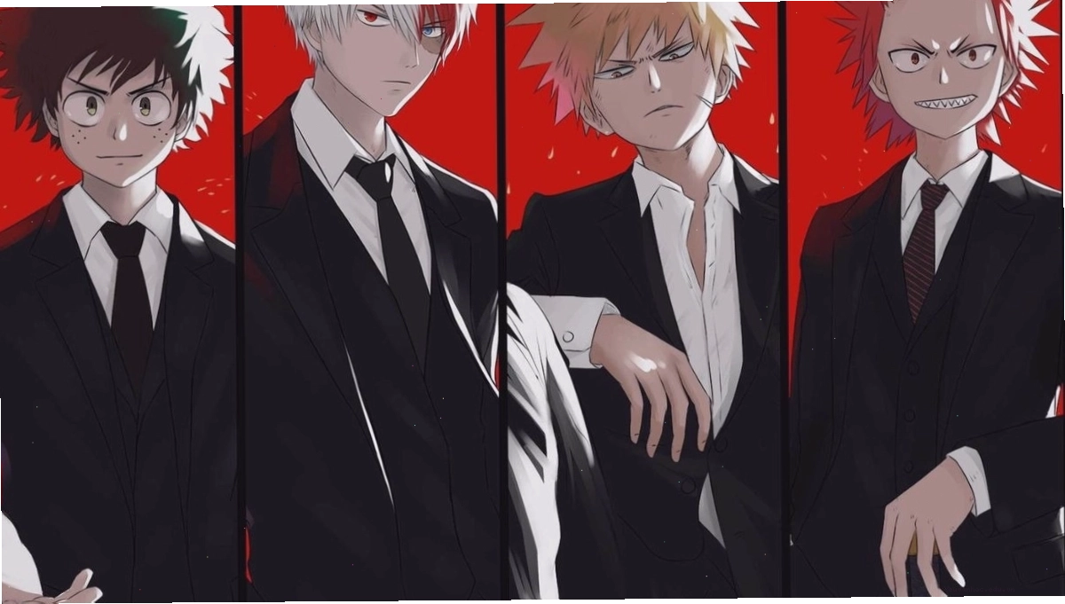 Hình nền anime đẹp với nhân vật nam biểu tượng