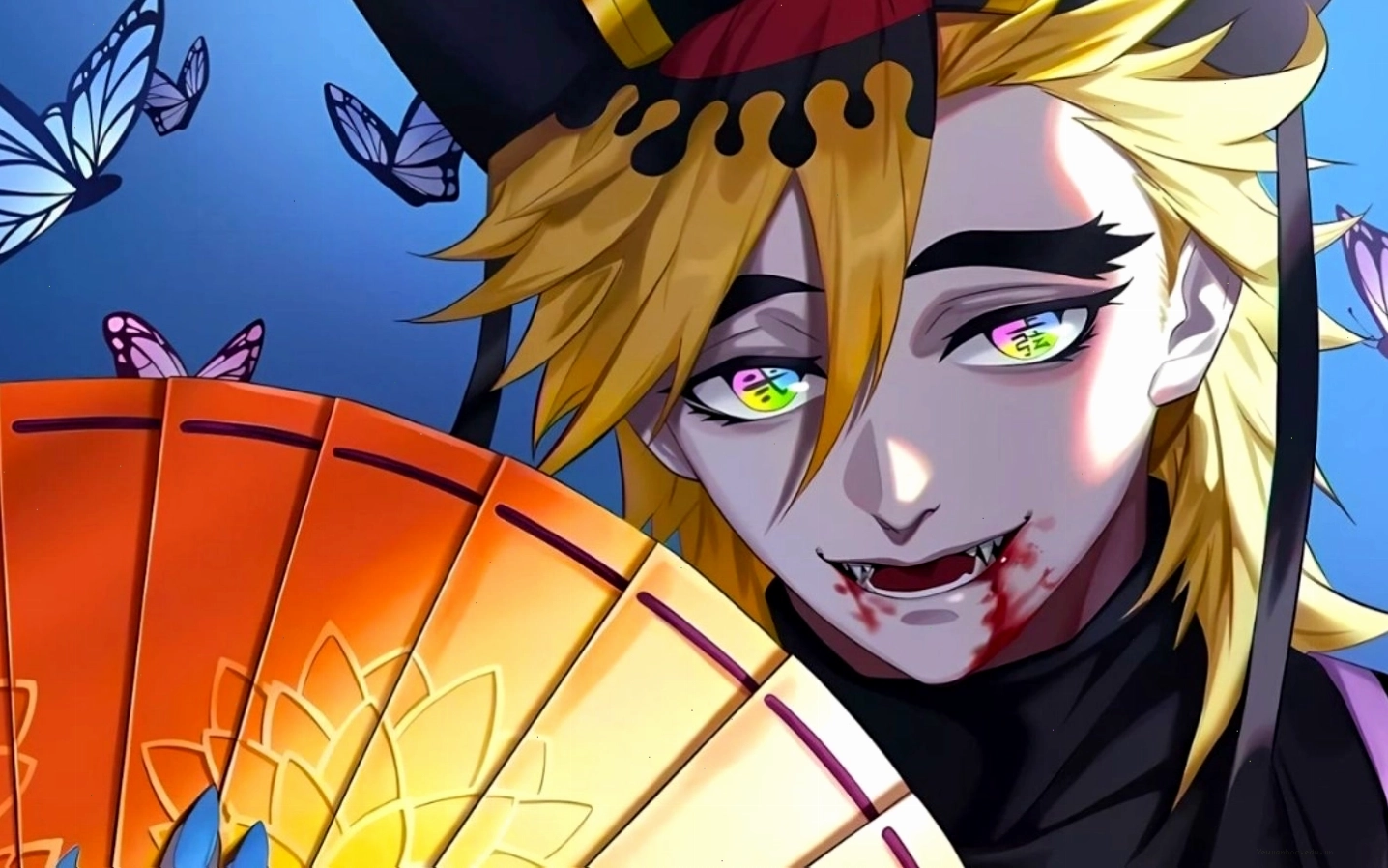 Hình nền anime nữ đẹp với ánh mắt sắc sảo