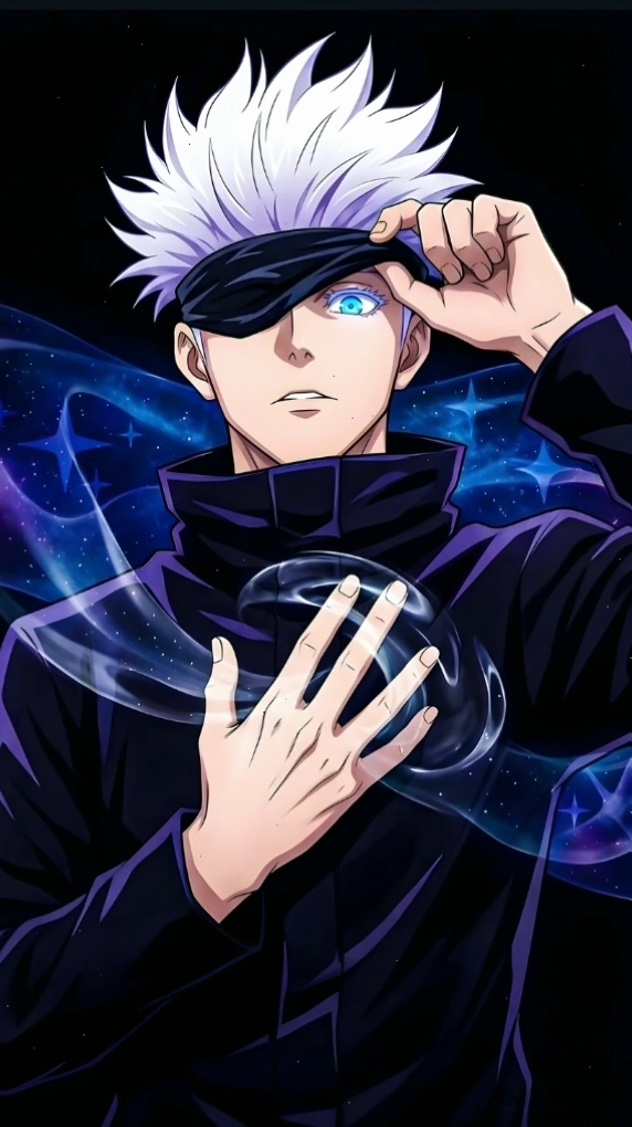 Hình nền Gojo Satoru anime với phong cách ngầu và mạnh mẽ