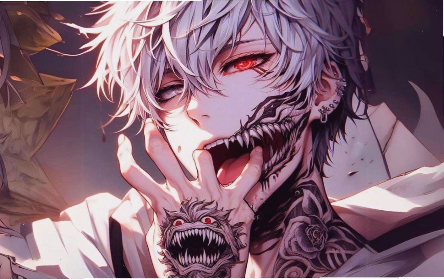 Hình nền nhân vật anime đầy lạnh lùng và cuốn hút