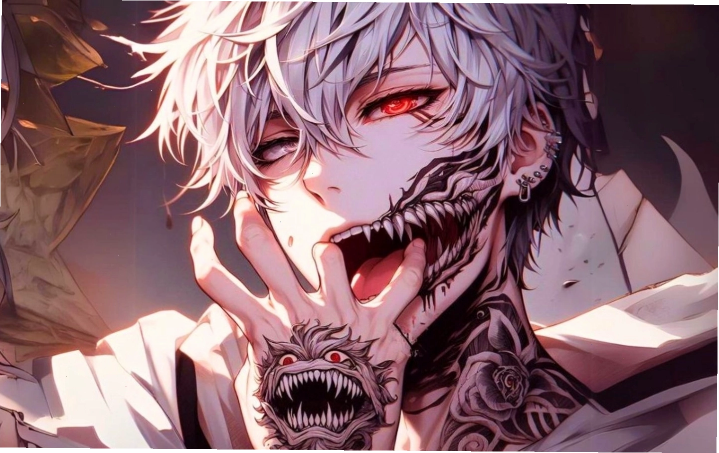 Hình nền nhân vật anime nữ lạnh lùng và cuốn hút