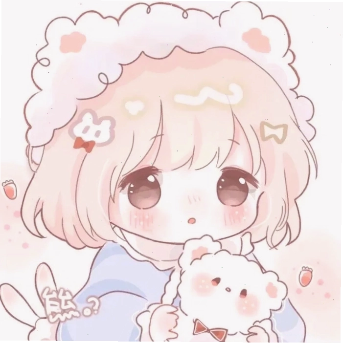 Hình vẽ chibi cute với biểu cảm đáng yêu