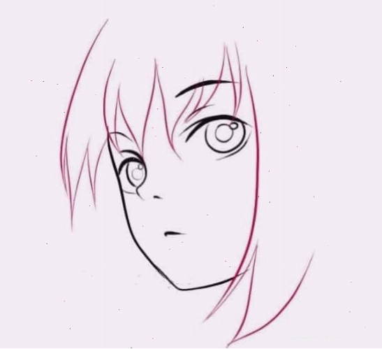 Hoàn thiện mũi và miệng cho nhân vật anime