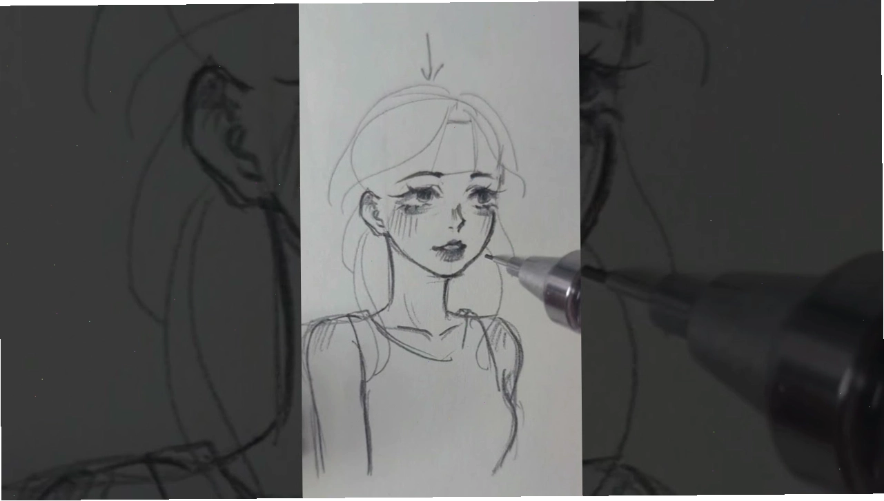 Hoàn thiện và tô màu cho tóc chibi nam