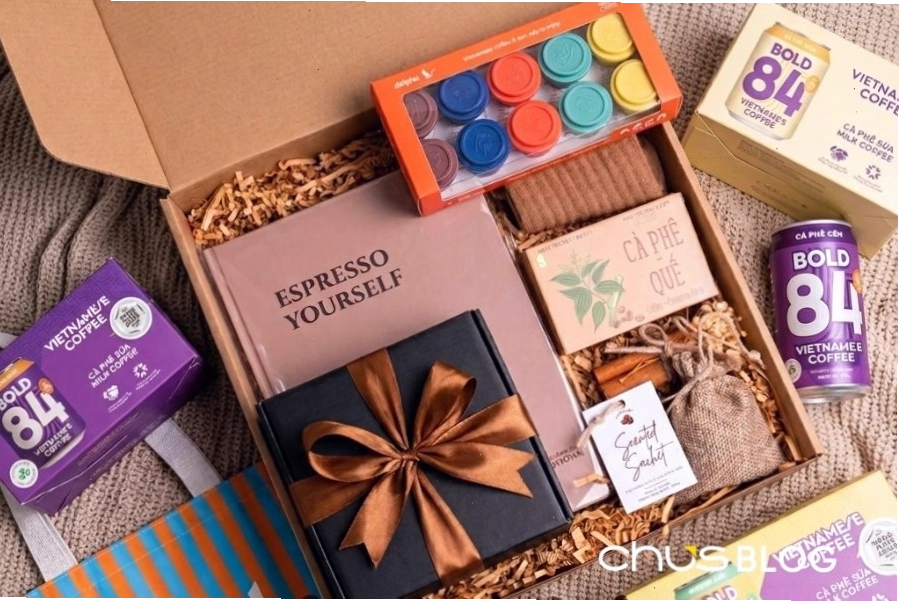 Hộp quà cà phê ý nghĩa