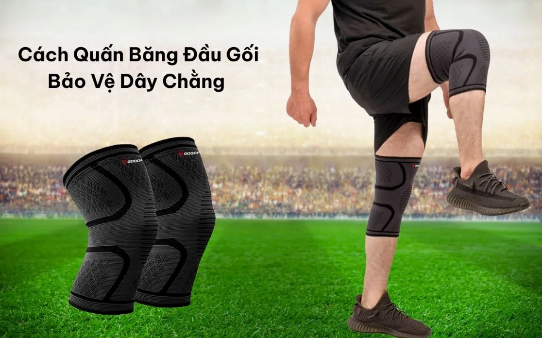 Hướng dẫn cách quấn băng đầu gối đúng chuẩn bảo vệ hiệu quả