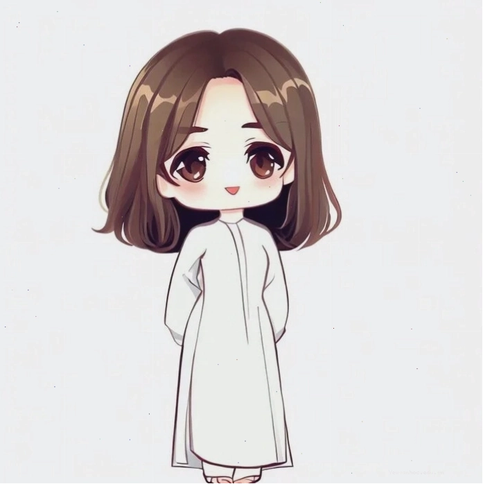 Hướng dẫn cách vẽ cô giáo chibi đơn giản