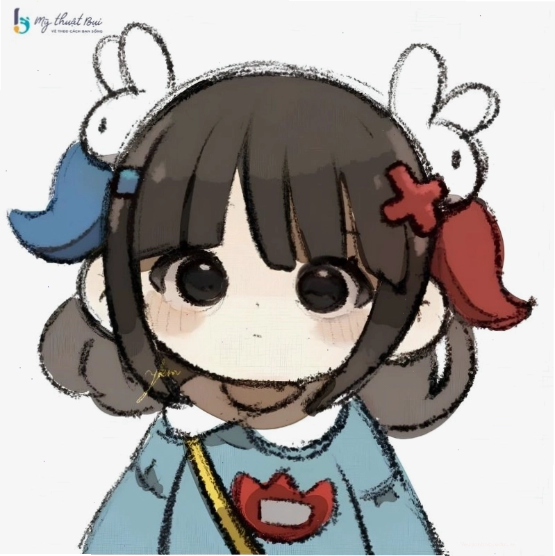 Hướng dẫn vẽ chibi nữ cute đơn giản