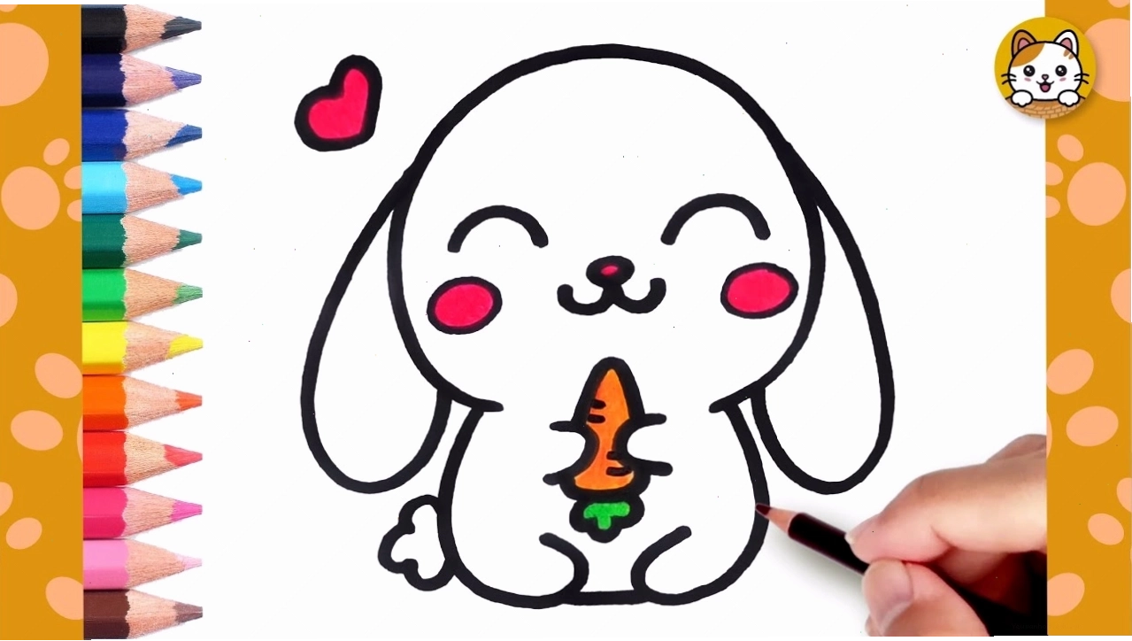 Hướng dẫn vẽ con gà con dễ thương theo phong cách chibi