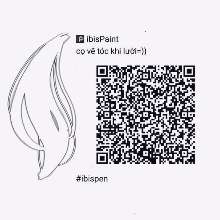 Hướng dẫn vẽ tóc trên ibisPaint X