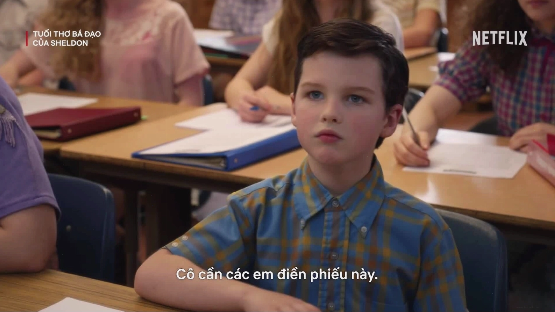 Iain Armitage trong vai Sheldon Cooper thời trẻ