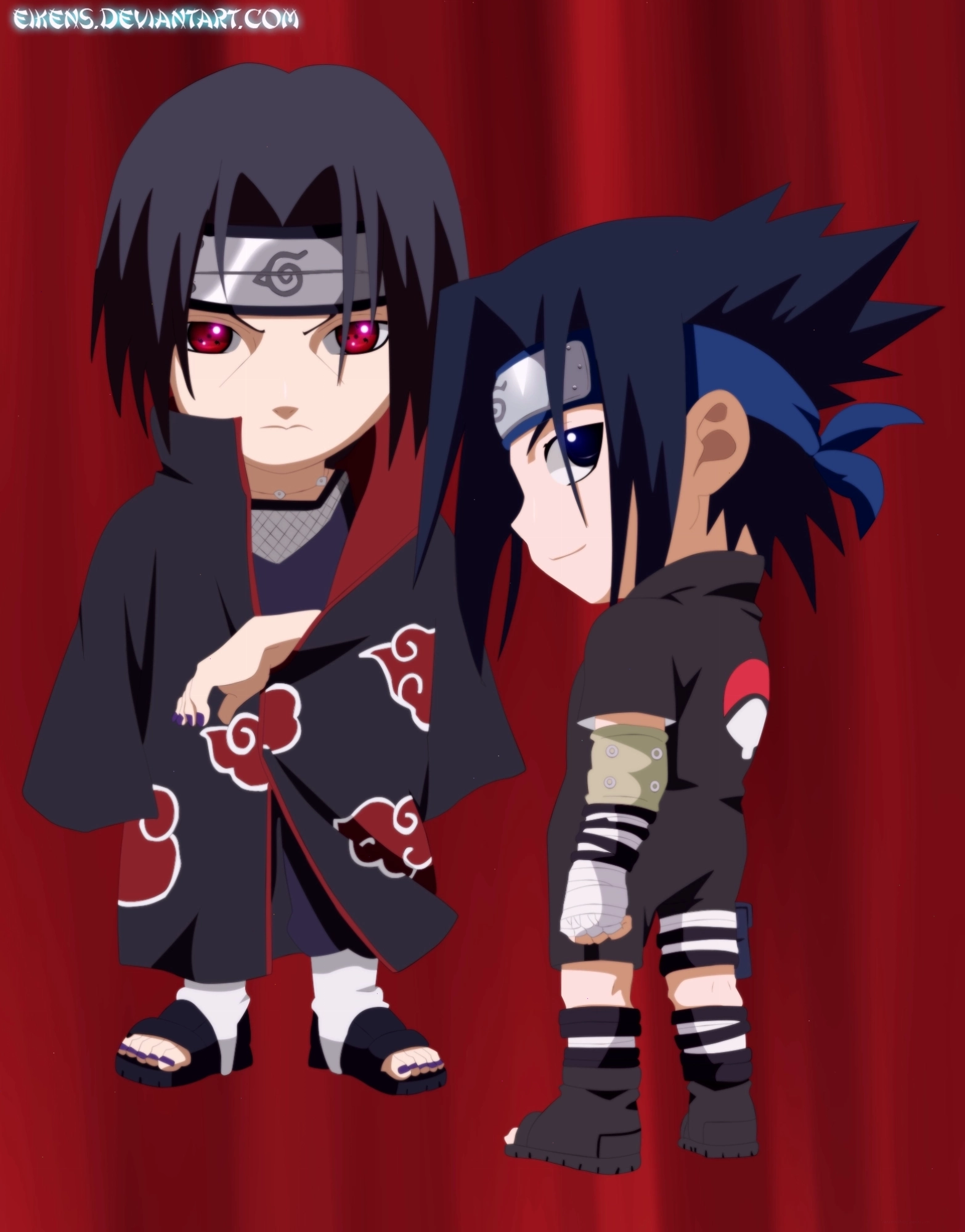 Itachi chibi, một biểu tượng của sự dễ thương
