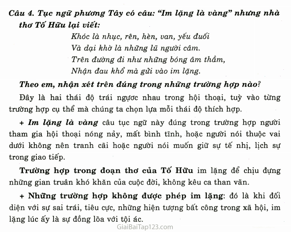 Kết thúc một cuộc hội thoại với sự thấu hiểu