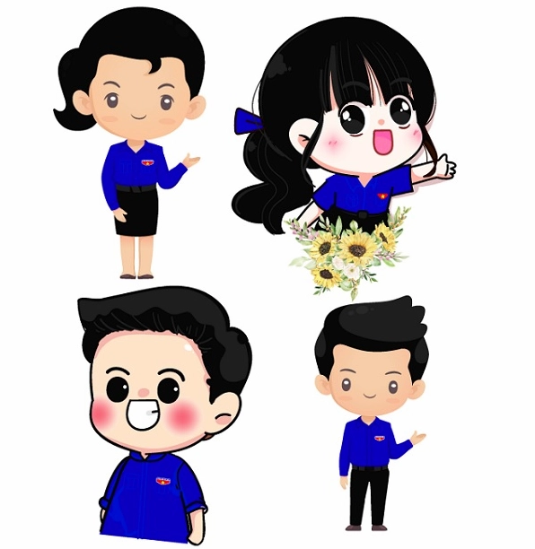 Khám Phá Kho Tàng Chibi Đoàn Thanh Niên Vector Sống Động