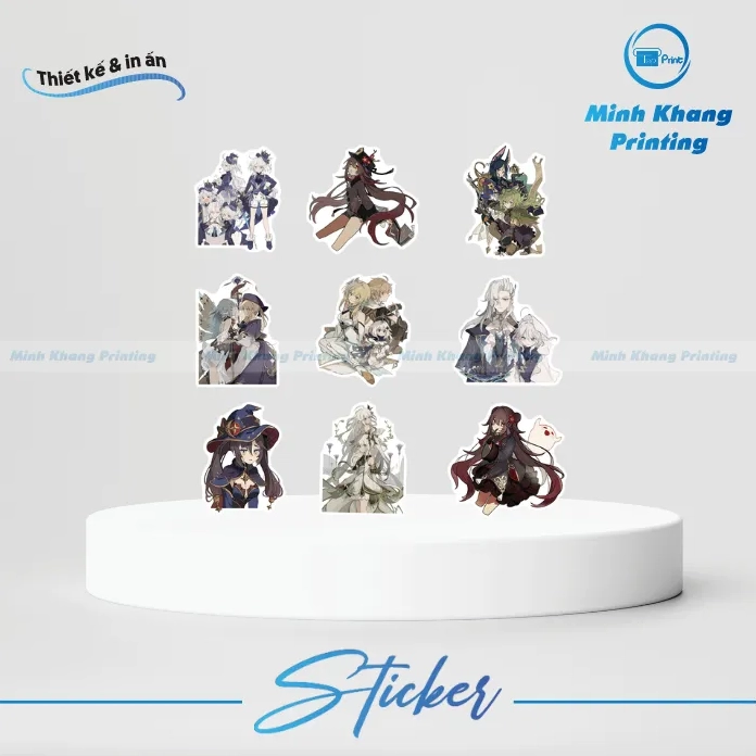 Khám phá thế giới sticker anime: Đa dạng mẫu mã và ứng dụng sáng tạo